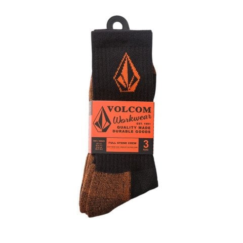 Set Sosete Volcom Workwear 3 Pack - Black