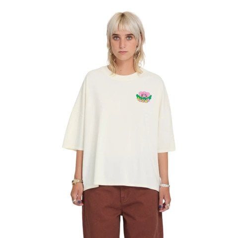 Tricou Dama Volcom Voltrip - White