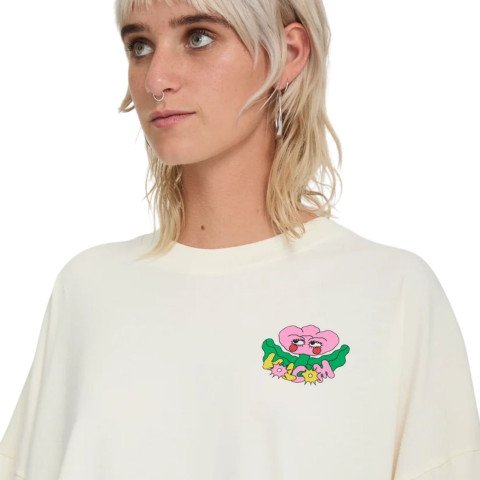 Tricou Dama Volcom Voltrip - White