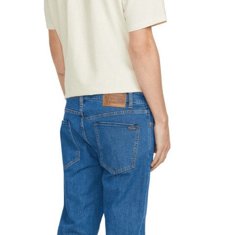 Pantaloni Barbati Volcom Vorta Denim - Bold Blue