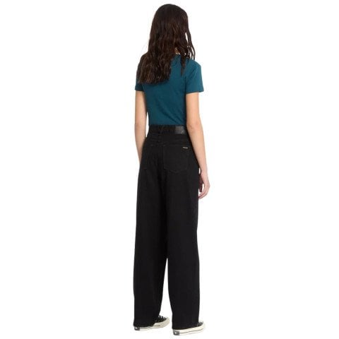 Pantaloni Dama Volcom Weellow II Denim - Black