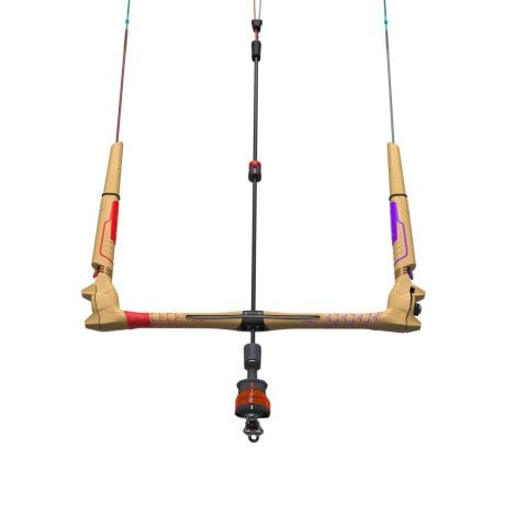 Bara Kiteboarding Click Bar Quad Control - Sand/Red