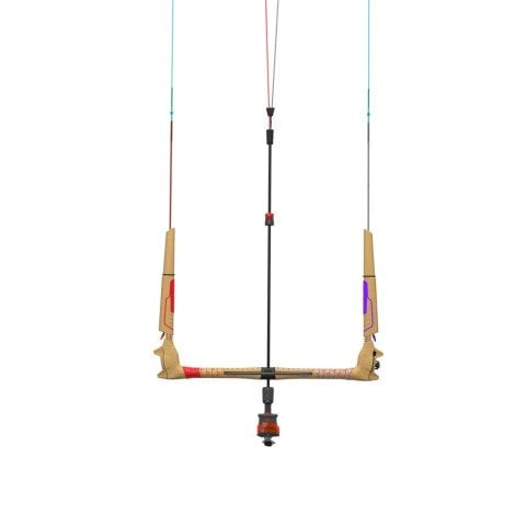 Bara Kiteboarding Click Bar Quad Control - Sand/Red
