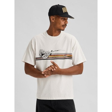 Tricou Aniversar Burton 50th 90's - Stout White