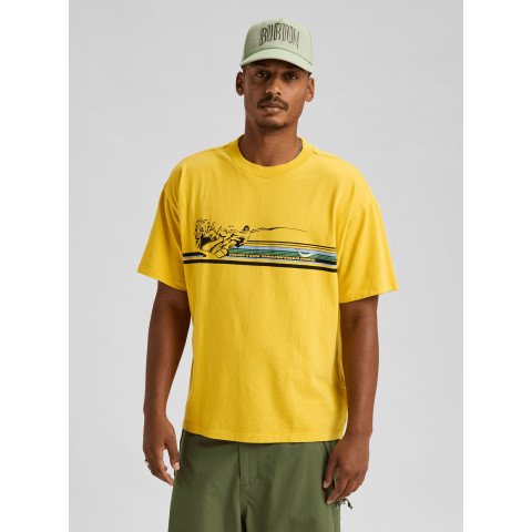 Tricou Aniversar Burton 50th 90's - Thirteen Yellow