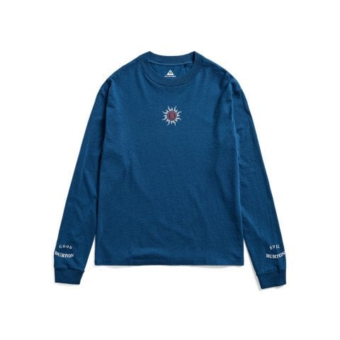 Tricou Aniversar LS Burton 50th 90's - Selvedge Blue