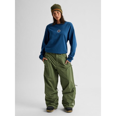 Pantaloni Snowboard/Ski Aniversari Burton 90's BIO - Stale Green